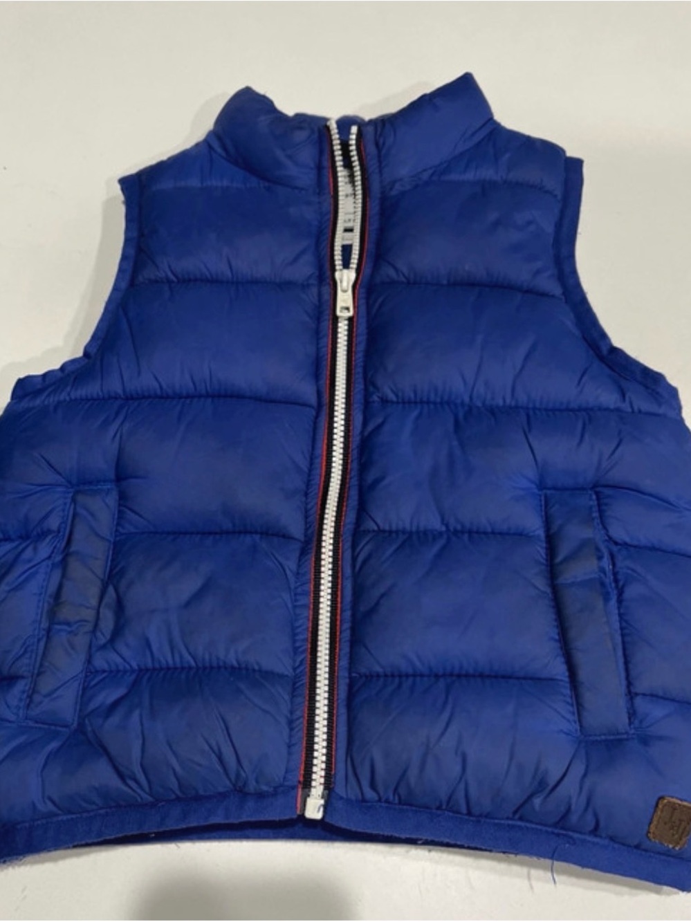 Janie and Jack Royal Blue Quilted Puffer Vest